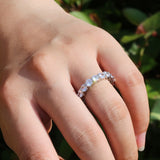 Full Circle Stoned Ring
