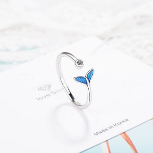 Blue Mermaid Ring
