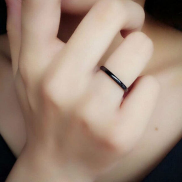 Black Steel Ring