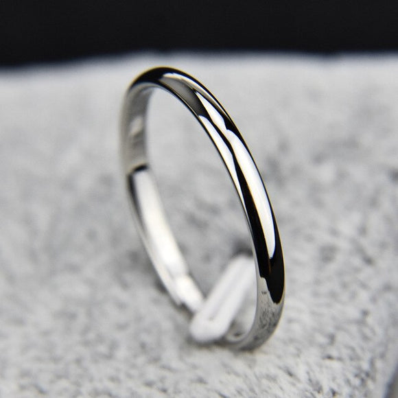 Silver Steel Ring