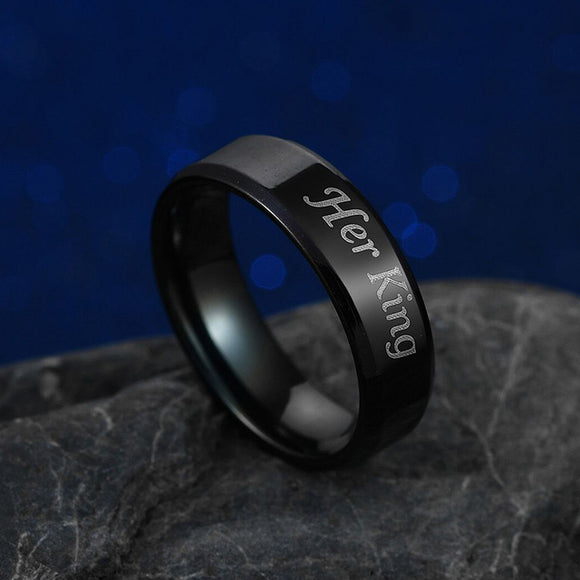 Her King & His Queen Couple Ring