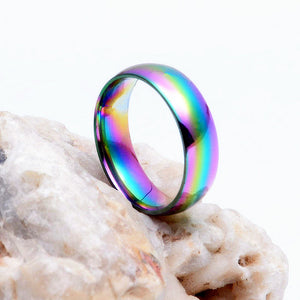 Steel Rainbow Ring
