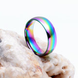 Steel Rainbow Ring
