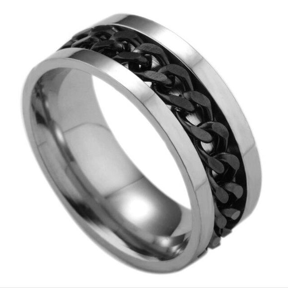 Black Chain Ring
