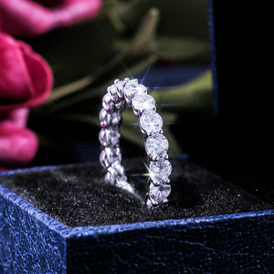 Full Circle Stoned Ring