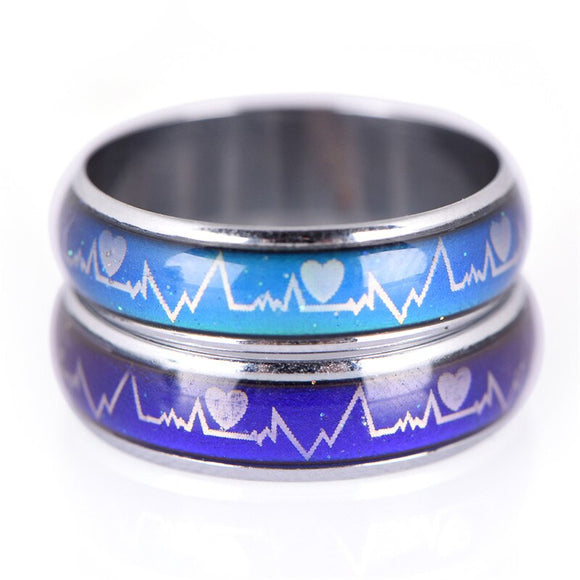 Color Changing Heartbeat Ring