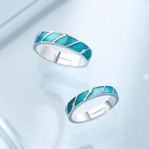 Meteor Shower Couple Ring