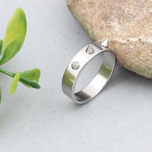 Silver Thorn Ring