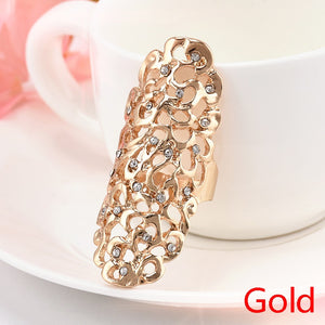 Hollow Large Knuckle Ring